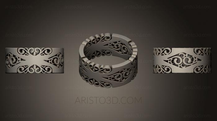 Jewelry rings (JVLRP_0217) 3D model for CNC machine